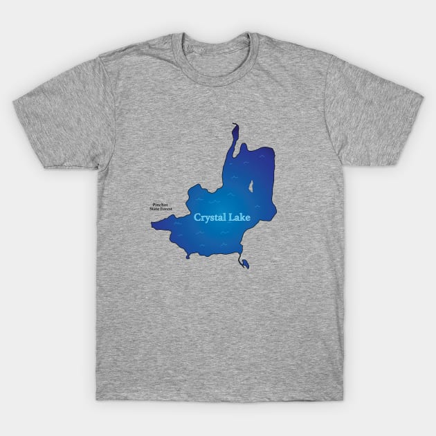 Crystal Lake Pennsylvania T-Shirt by ACGraphics